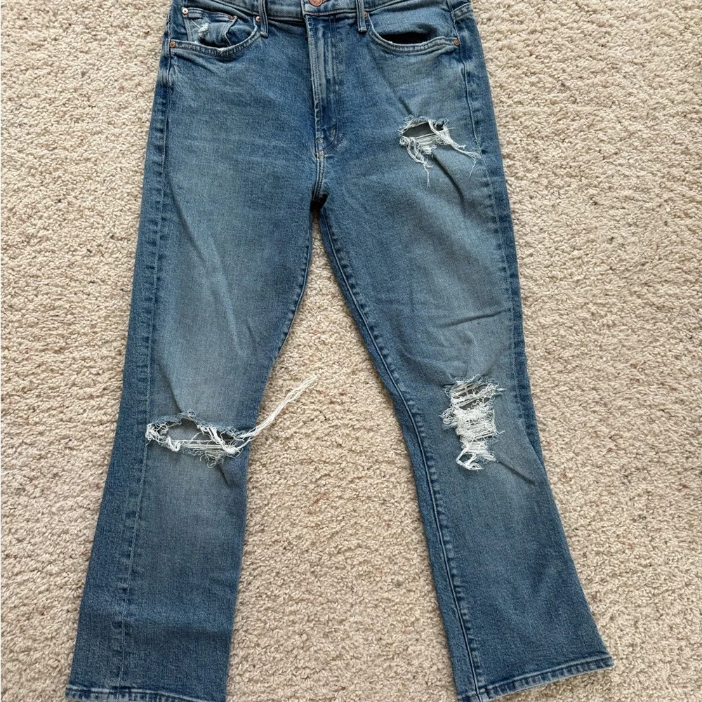 Mother The Insider Ankle in Bloom and Doom - Picture 2 of 6